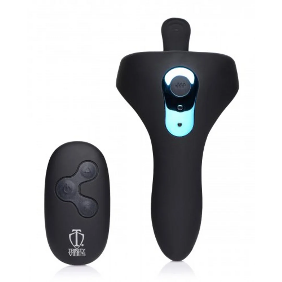 Anneau pénien vibrant avec stimulation du périnée – Power Taint – Image 4