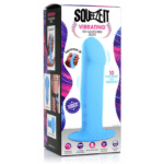 Vibromasseur – souple et thermoréactif avec ventouse – XR Brands bleu XR Brands
