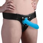 Vibromasseur – souple et thermoréactif avec ventouse – XR Brands bleu XR Brands – Image 2