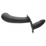 Vibromasseur pour couple – double godemichet avec harnais et télécommande – XR Brands noir XR Brands – Image 3