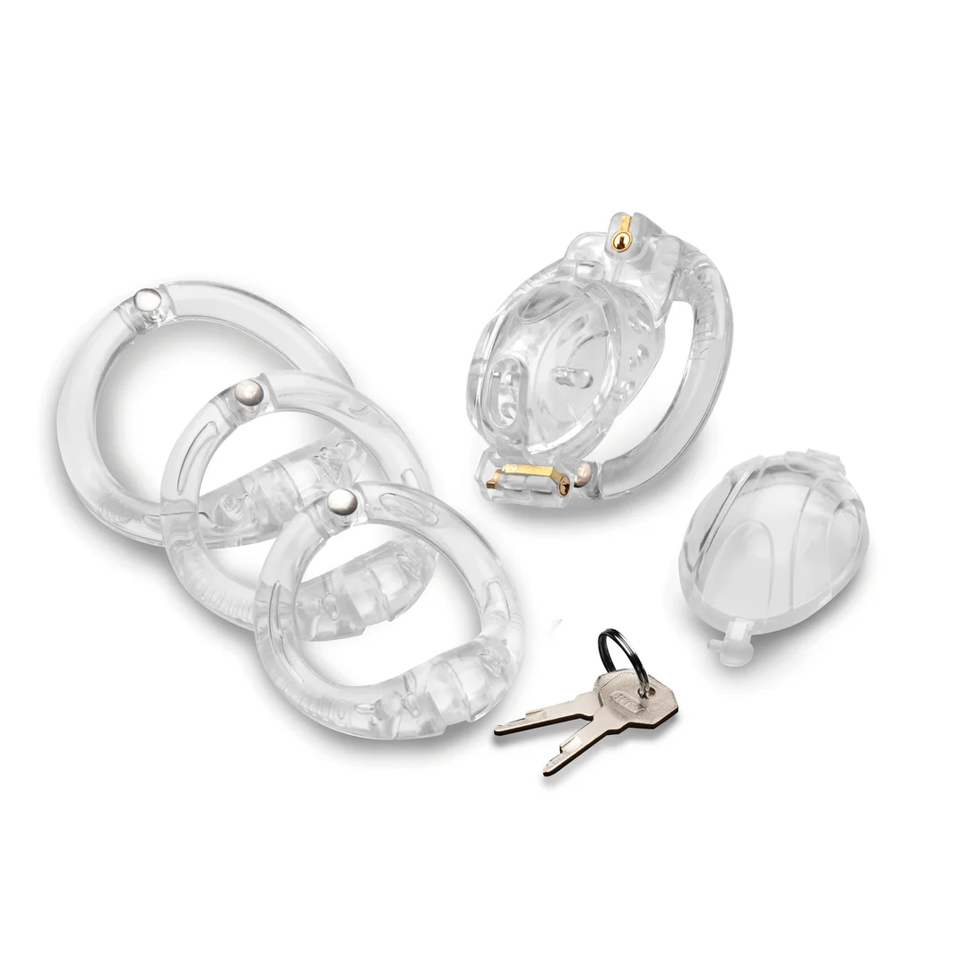 Cage de chasteté avec anneau réglable – Cage de chasteté verrouillable réglable – Image 2