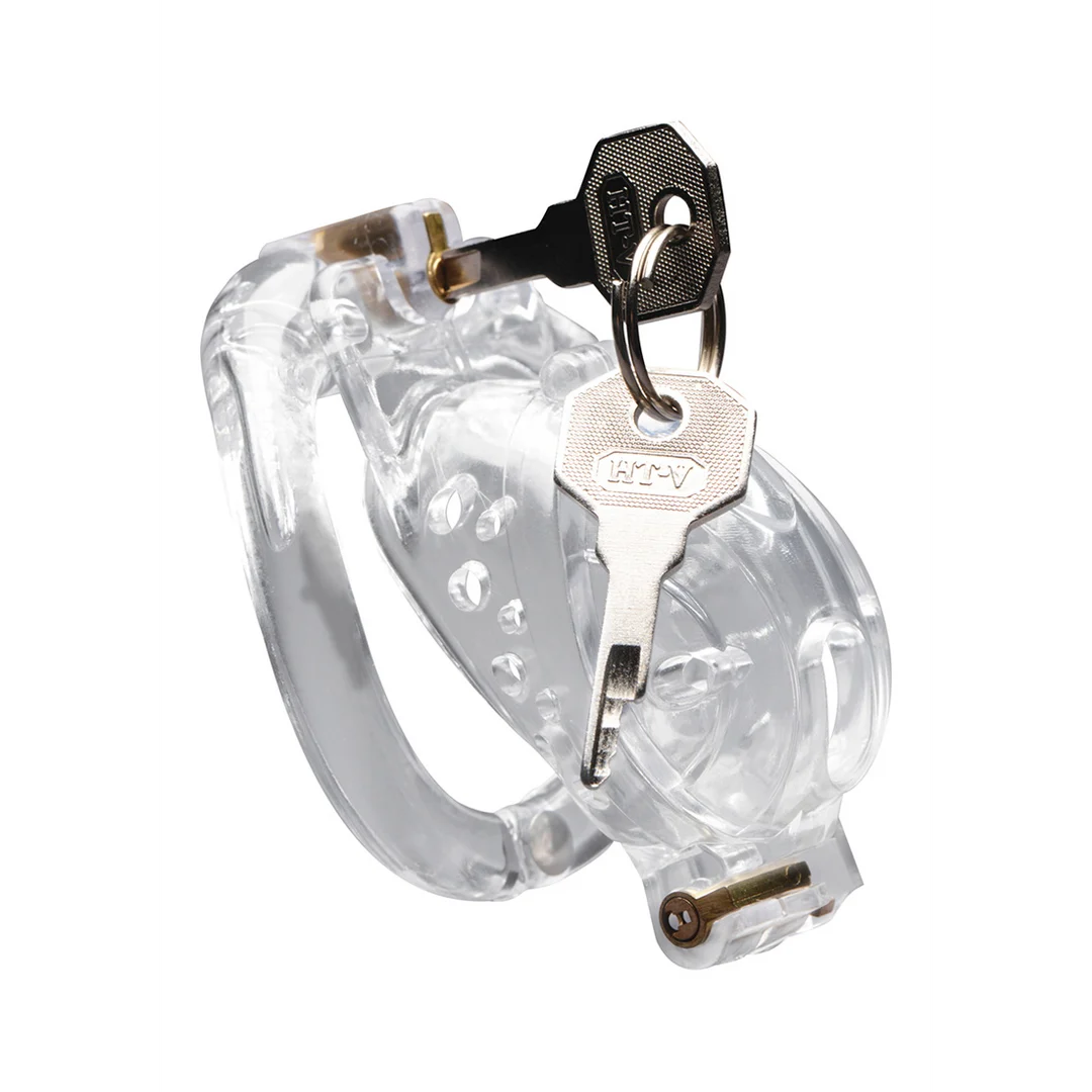 Cage de chasteté avec anneau réglable – Cage de chasteté verrouillable réglable – Image 3