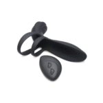 Manchon pénien vibrant en silicone XR Brands avec télécommande – Image 6