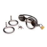 Cage de chasteté en acier inoxydable Forged Captor XR Brands – Image 2