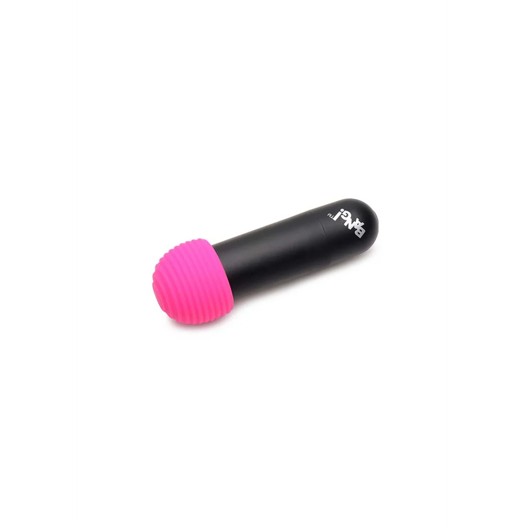 Vibrateur bullet rechargeable avec 4 embouts phosphorescents – XR Brands – Image 2