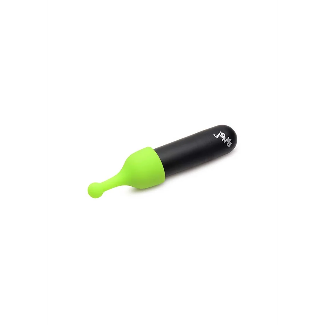 Vibrateur bullet rechargeable avec 4 embouts phosphorescents – XR Brands – Image 4