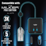 Masturbateur en TPE XR Brands Milker avec anneau pour les testicules – Image 4