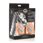 Cage de chasteté verrouillable avec cadenas – Deluxe