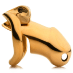 Cage de chasteté avec placage or 18k – Or – Image 5