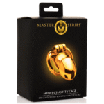 Cage de chasteté avec placage or 18k – Or