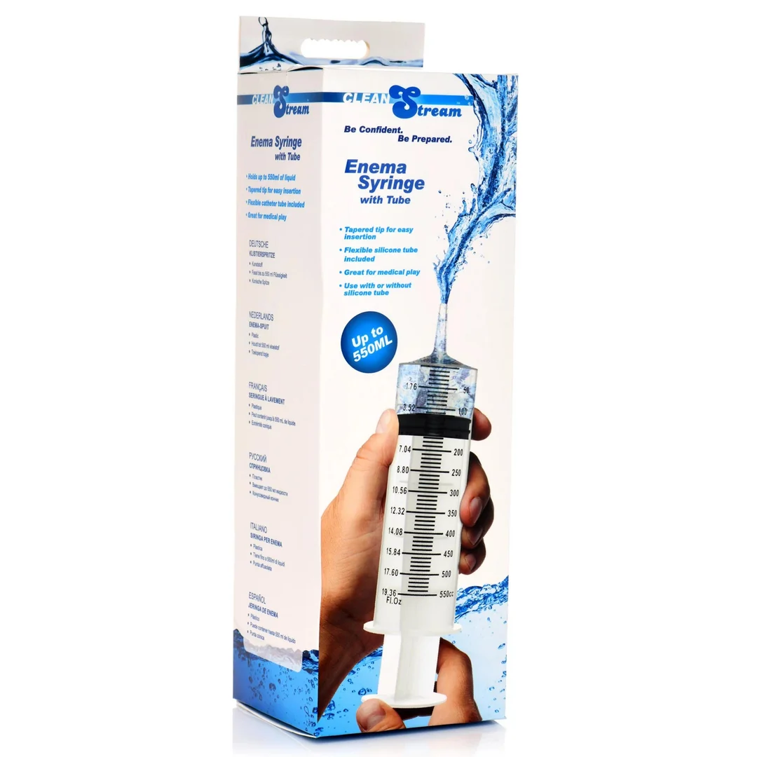 AH135-2 Seringue XR Brands avec tube 550 ml – Image 1