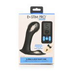 Vibromasseur culotte E Stim Pro pour point G, noir – Image 2
