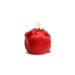Flaming Rose, bougie goutte à goutte rouge – Image 4