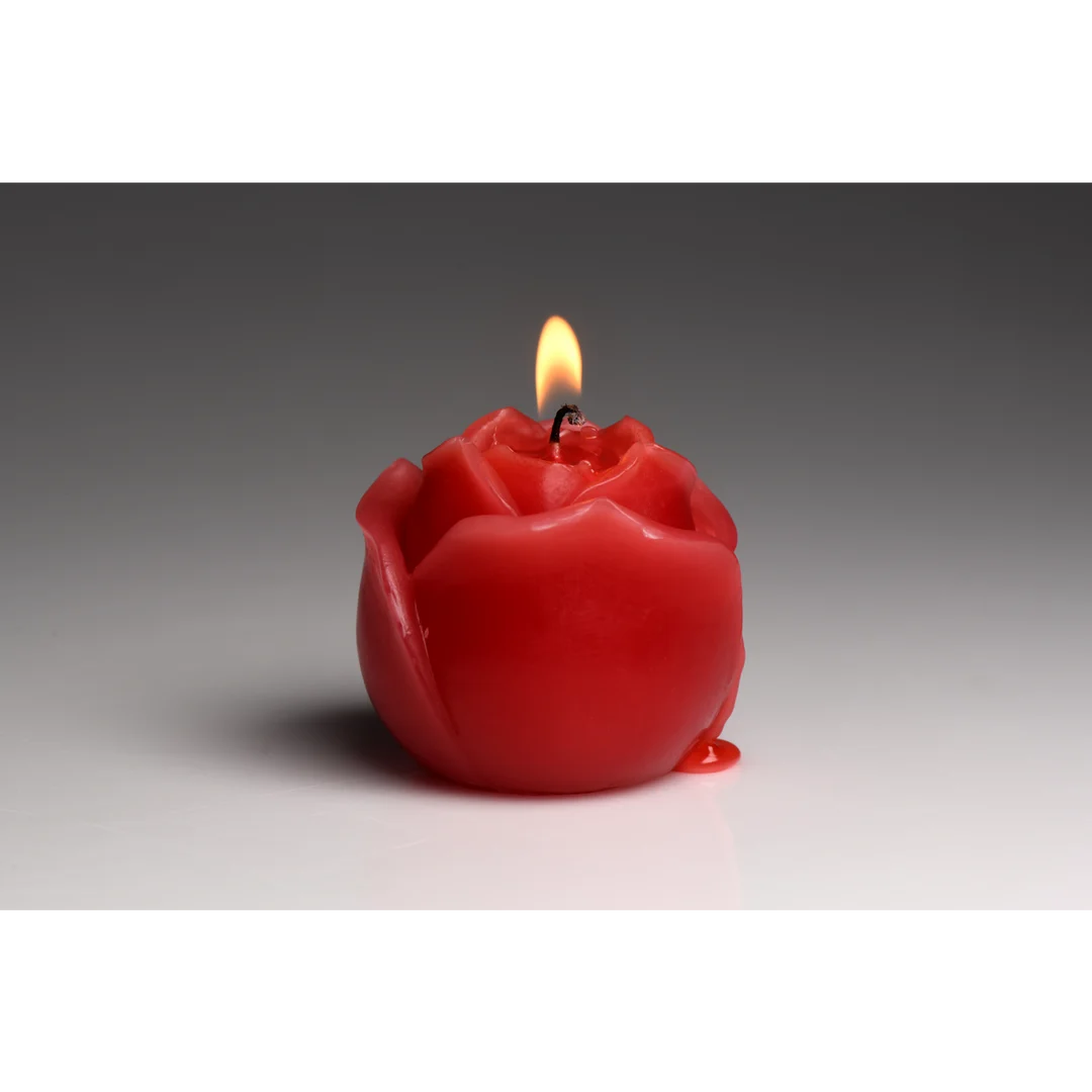 Flaming Rose, bougie goutte à goutte rouge – Image 5