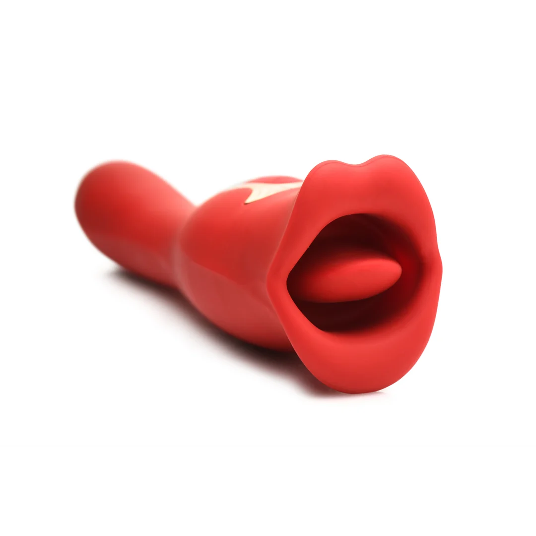 Vibromasseur double face XR Brands Kiss and Tell Pro – Image 3