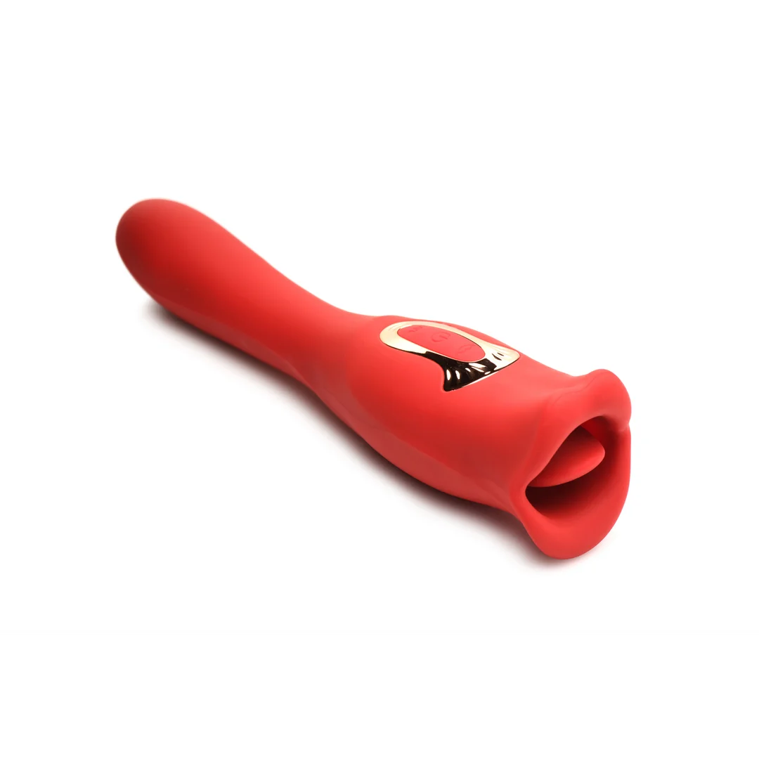 Vibromasseur double face XR Brands Kiss and Tell Pro – Image 4