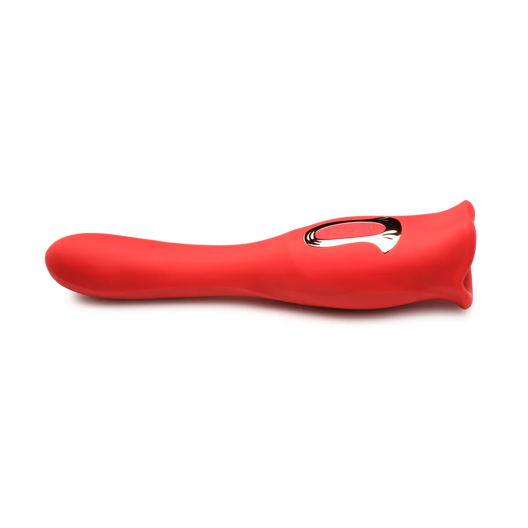 Vibromasseur double face XR Brands Kiss and Tell Pro – Image 5