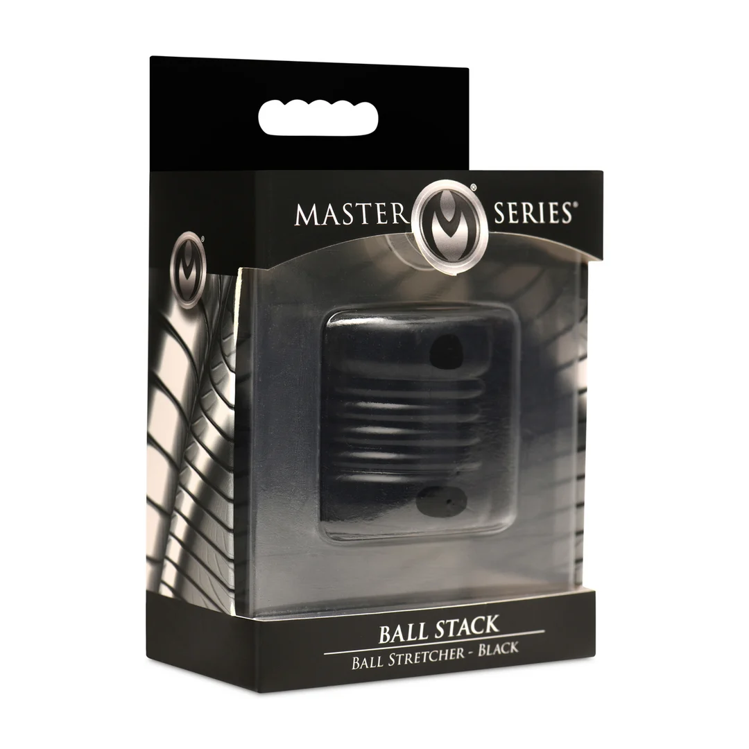 AH423-BLACK-2 Tendeur de testicules Ball Stack XR Brands – Image 1