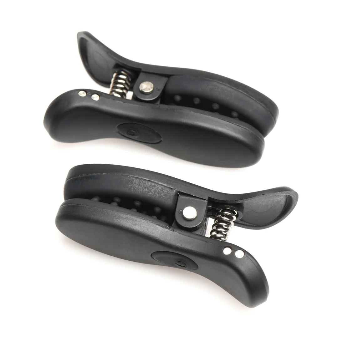 Pinces à tétons vibrantes XR Brands Dark Grip – Image 5
