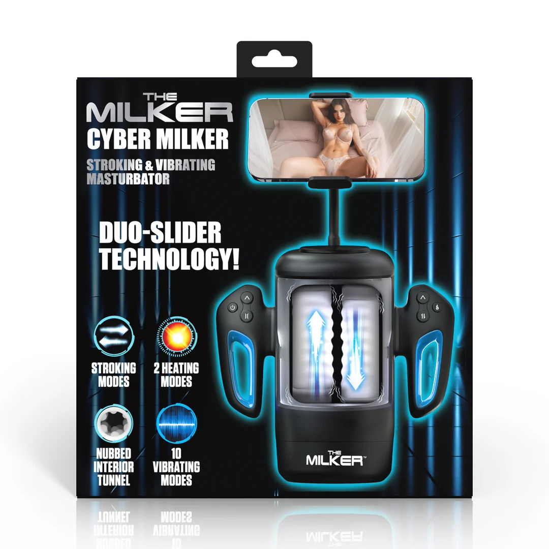 Masturbateur XR Brands Cyber Milker avec support pour téléphone – Image 2
