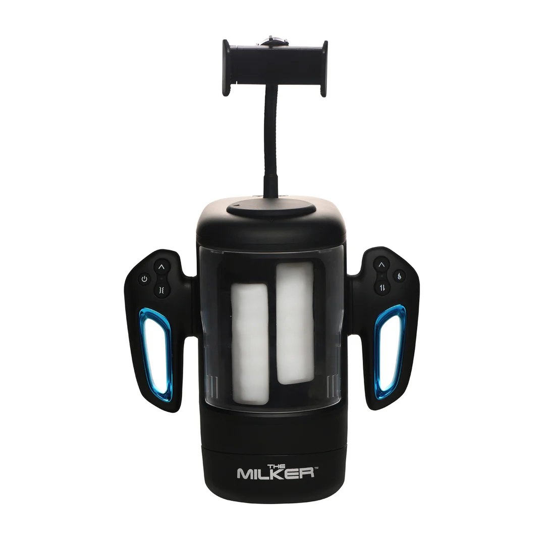 Masturbateur XR Brands Cyber Milker avec support pour téléphone – Image 5