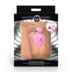 Cage de chasteté vulve Pussification rose – Image 2