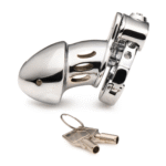 Cage de chasteté à anneau réglable – Snap On Chastity Cage – Image 3