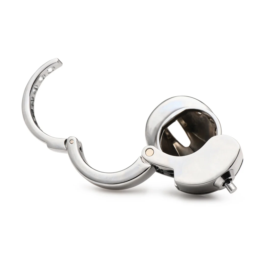 Cage de chasteté à anneau réglable – Snap On Chastity Cage – Image 4