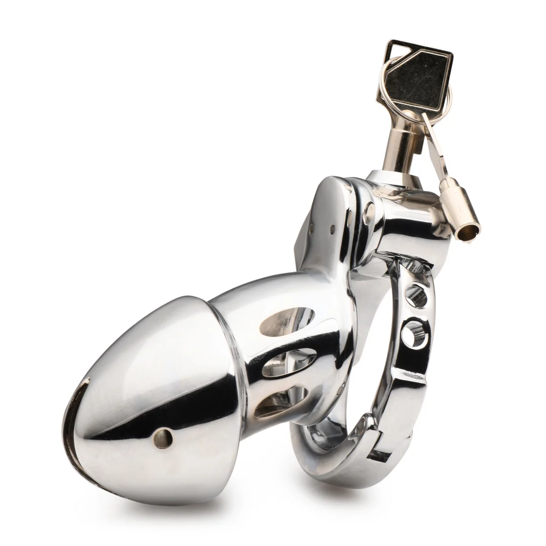 Cage de chasteté à anneau réglable – Snap On Chastity Cage – Image 6
