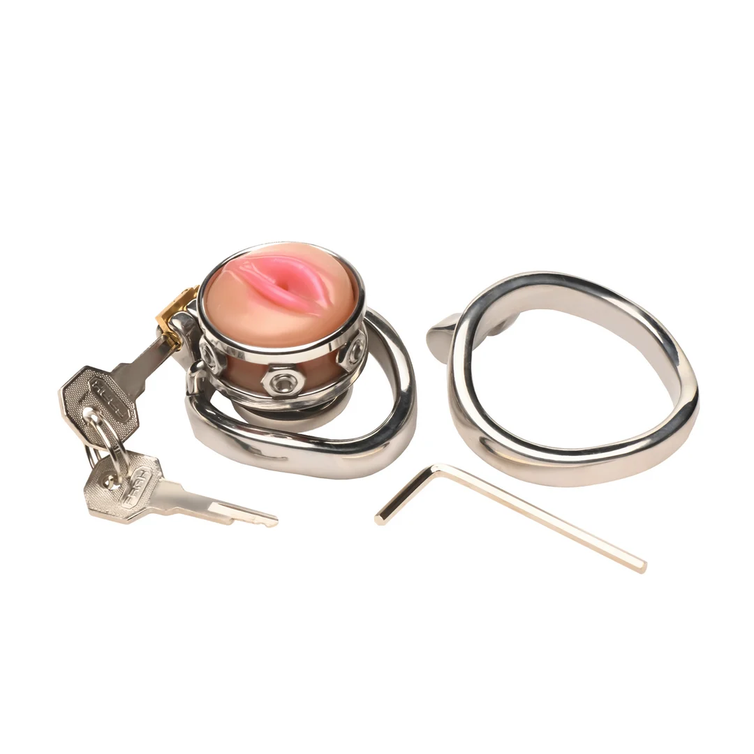 Cage de chasteté avec embout souple en silicone – Pussy Boy – Image 5