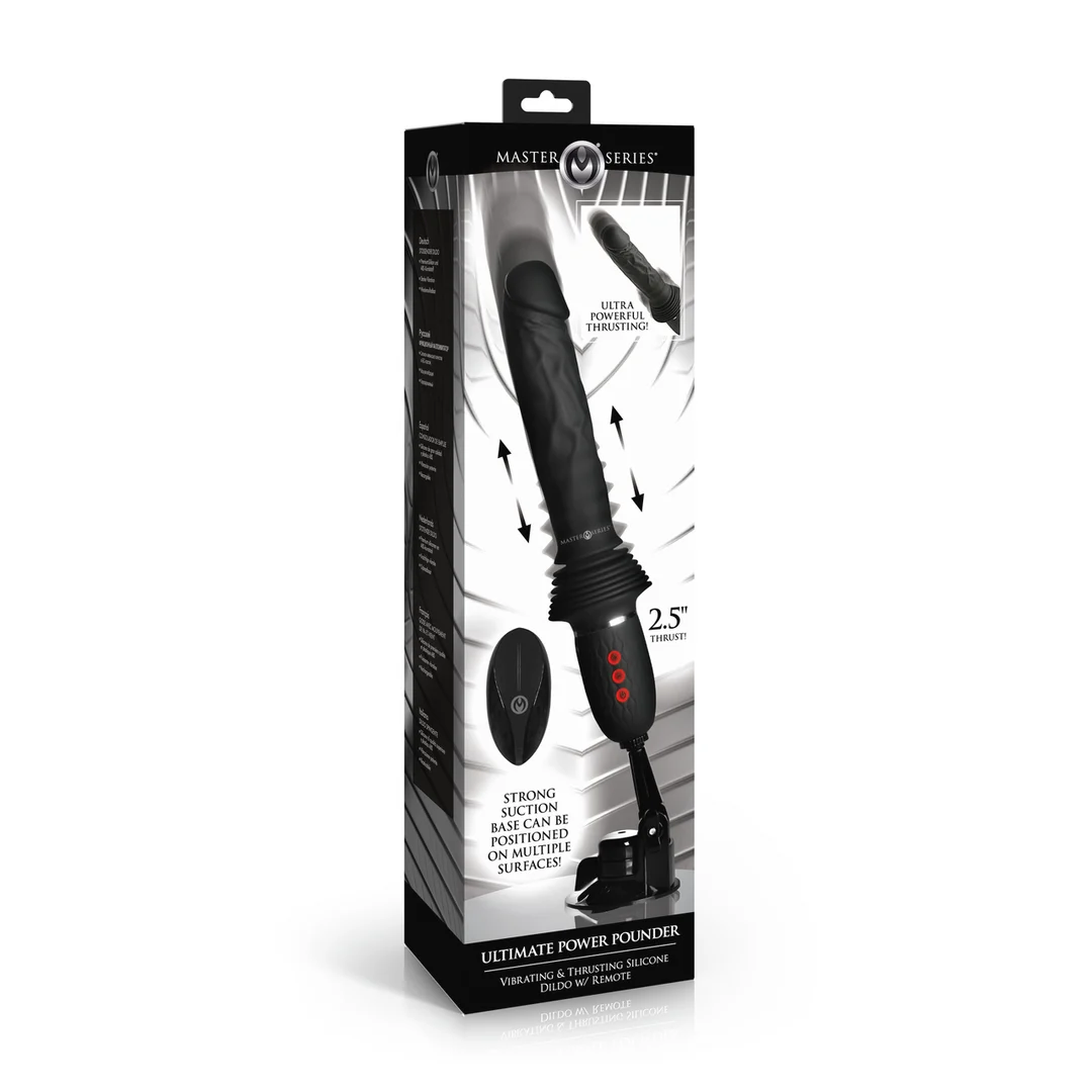 Ultimate Power Pounder, godemichet vibrant à va et vient – Image 1