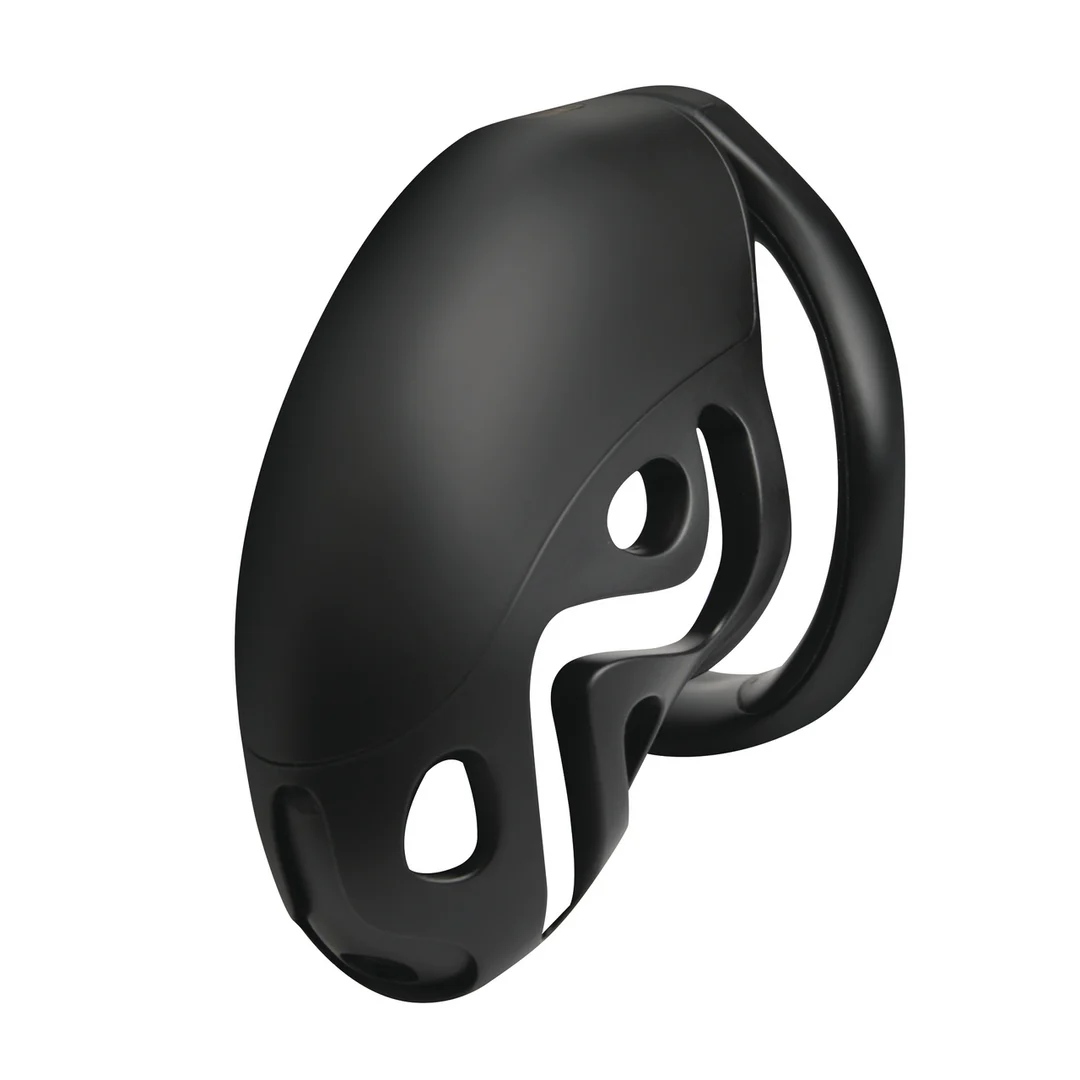 Cage de chasteté avec embout ouvert, noir – Image 6