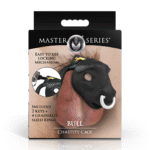 Bull cage de chasteté noire – Image 2