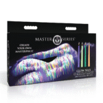 Bougies à gouttes UV Glow Wax, lot de 4