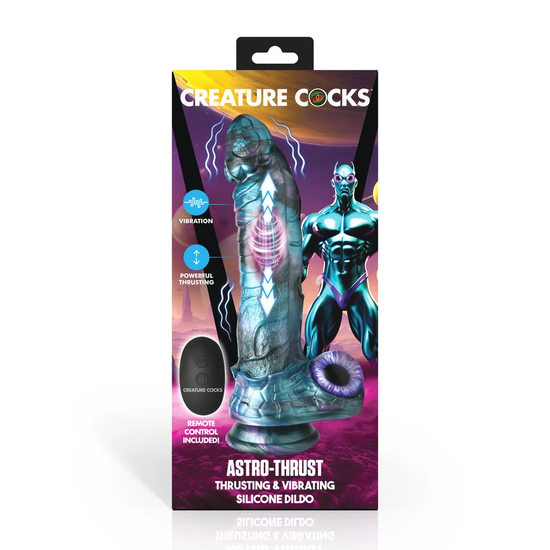 Gode vibrant à va et vient XR Brands Astro Thrust – Image 2