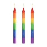 Lot de bougies à gouttes arc en ciel Pride Candles de XR Brands – Image 3