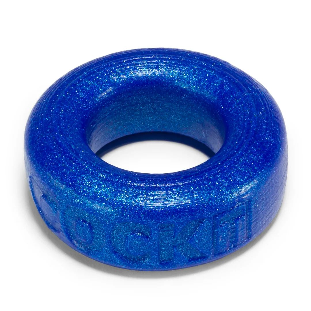 Bague pénienne en silicone doux et extensible – Blueballs – Image 3