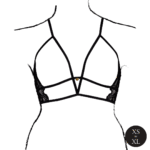 Soutien gorge triangle en dentelle avec bonnets ouverts – Le Desir – Image 4