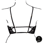 Soutien gorge triangle en dentelle avec bonnets ouverts – Le Desir – Image 11