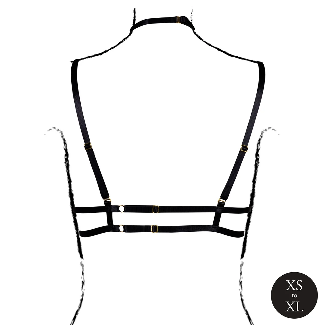 Lingerie séduisante avec bonnets ouverts et tour de cou – LIN – Image 5