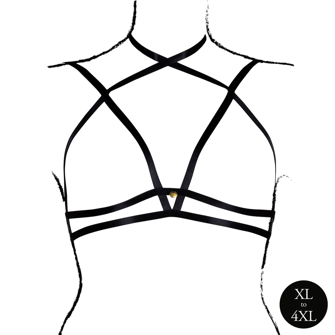 Lingerie séduisante avec bonnets ouverts et tour de cou – LIN – Image 10