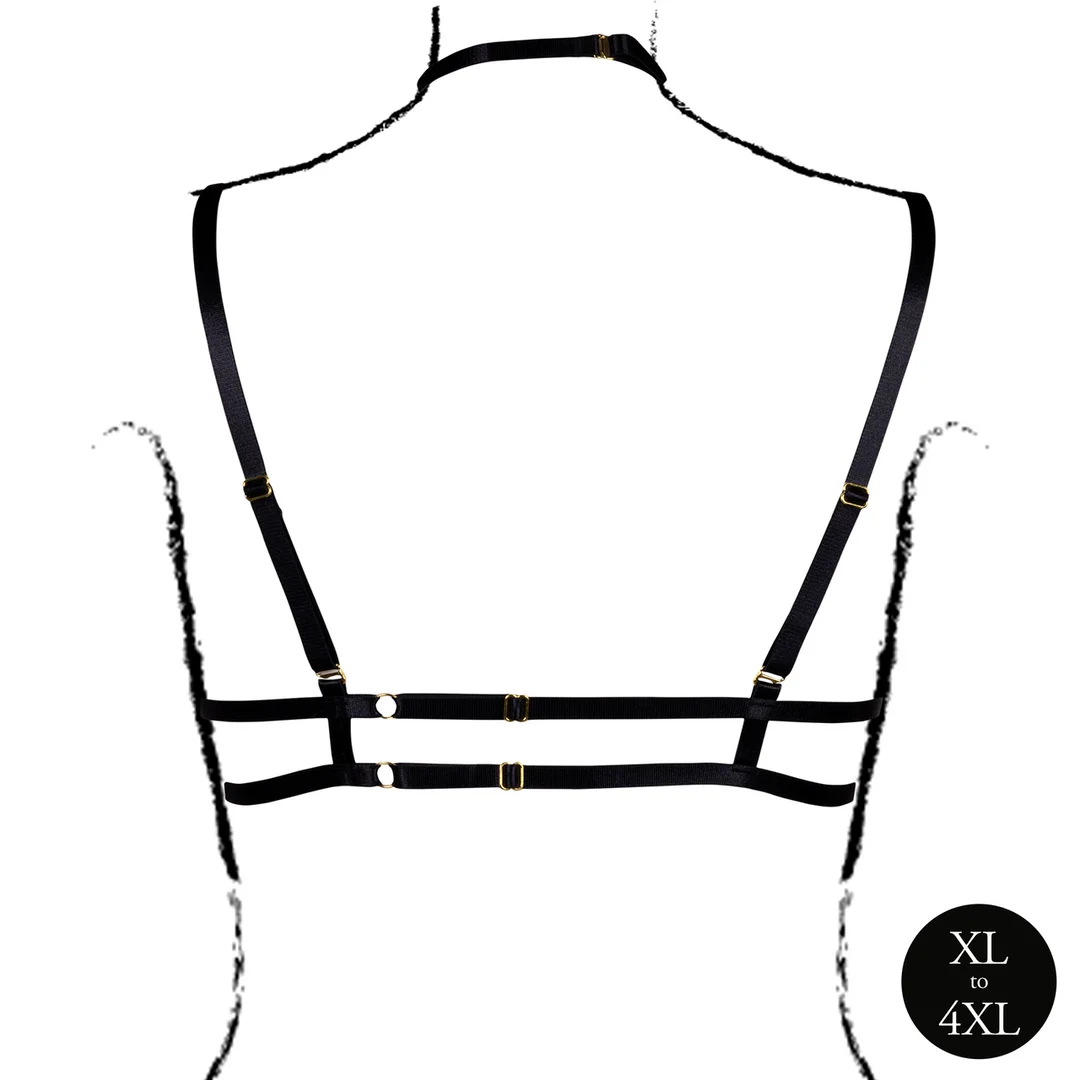 Lingerie séduisante avec bonnets ouverts et tour de cou – LIN – Image 11