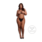 Lingerie séduisante avec bonnets ouverts et tour de cou – LIN – Image 12