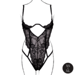 Body en dentelle à bonnets ouverts pour un look séduisant qui met les courbes en valeur, Le Desir – Image 10