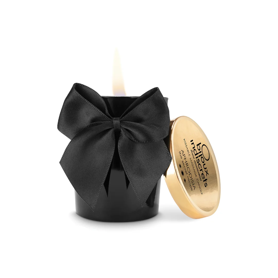Bougie de massage Melt My Heart Aphrodisia (rose, ylang ylang, jasmin et épices orientales) | Bijoux Indiscrets | 70 g – Image 5