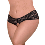 Shorty ouvert en dentelle à dos fendu, pour une allure séduisante | Magic Silk – Image 2