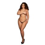 String sexy à lanières réglables et touche dorée - Le Désir by Shots – Image 9