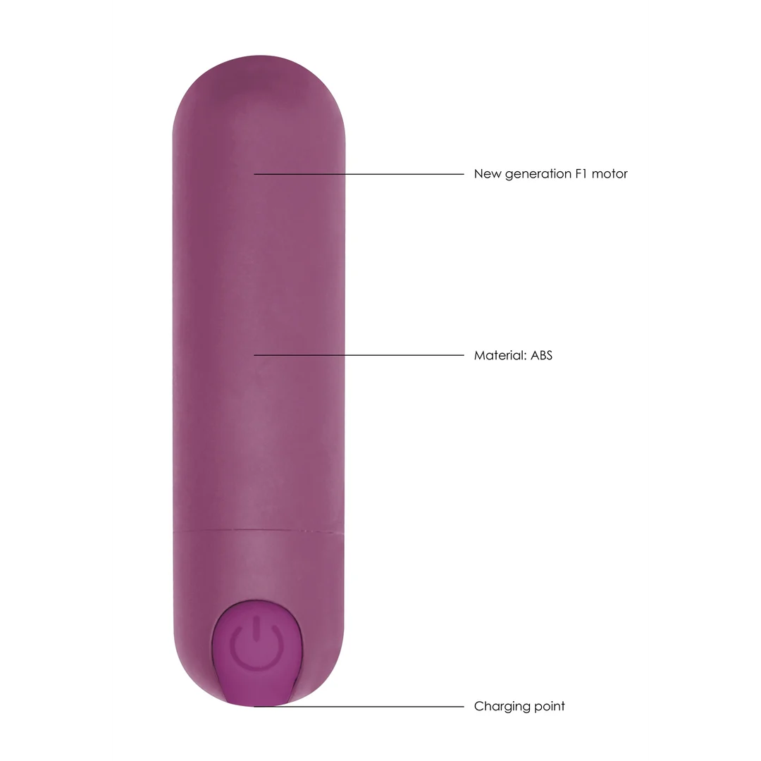 Mini vibromasseur rechargeable Be Good Tonight 10 Speed – Image 24
