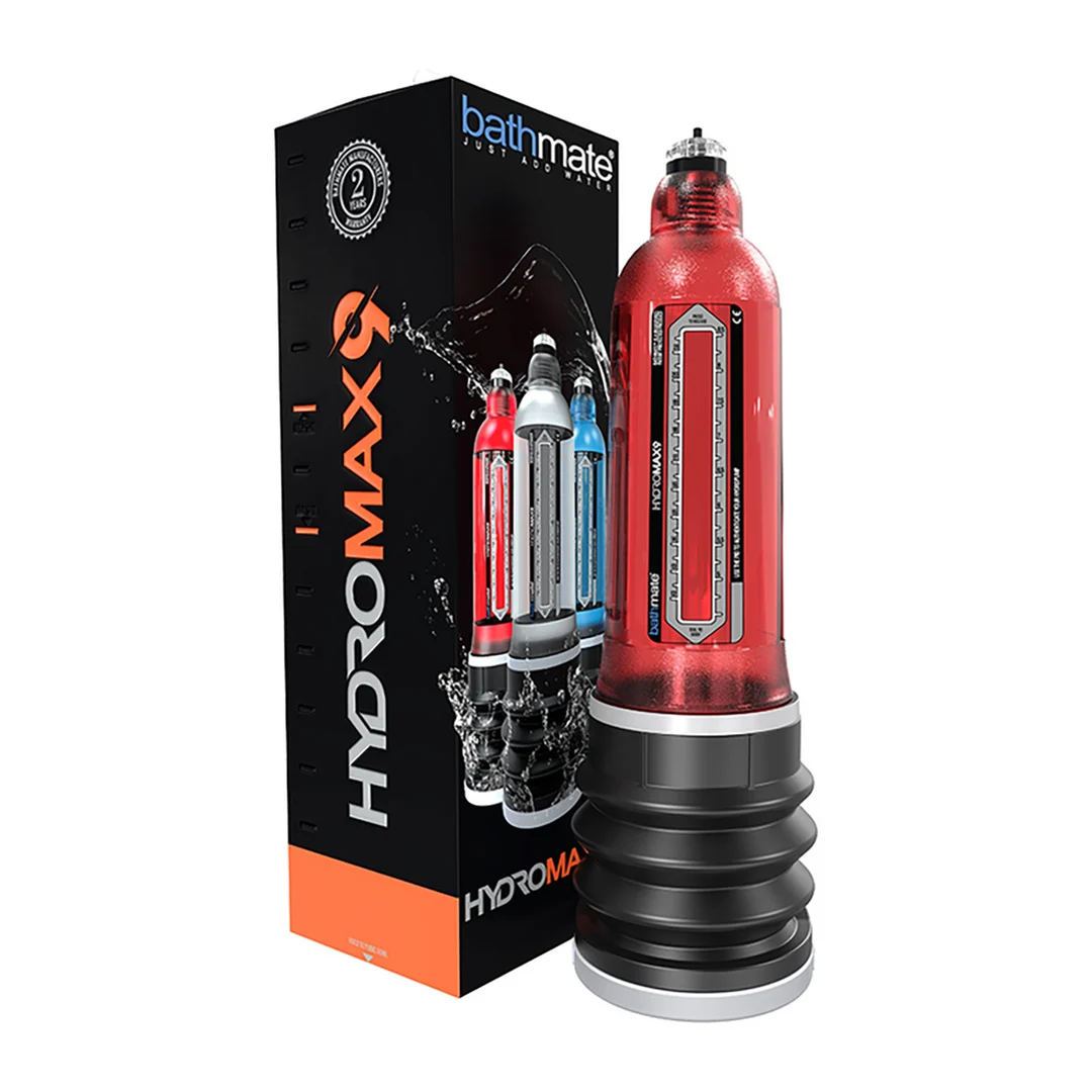 Pompe pénienne avec coussinet confort amovible – HydroMax9 – Image 1