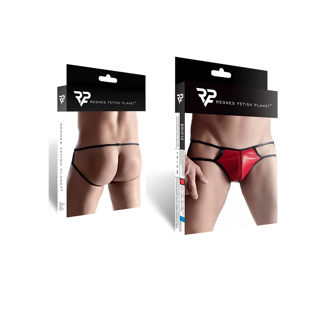 Jockstrap homme à effet mouillé avec effet Big Boss pour un profil plus marqué – LIN – Image 1